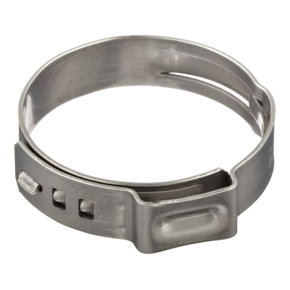 DyGTyX 16700013 Stepless Ear Clamp, One Ear, Clamp ID Range 12 mm (Closed) - 14.5 mm (Open) (Pack of 100)