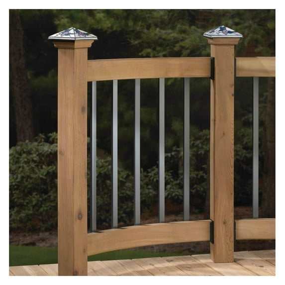 DyGTyX 40 Inch Traditional Deck Balusters - Black, Pack of 10