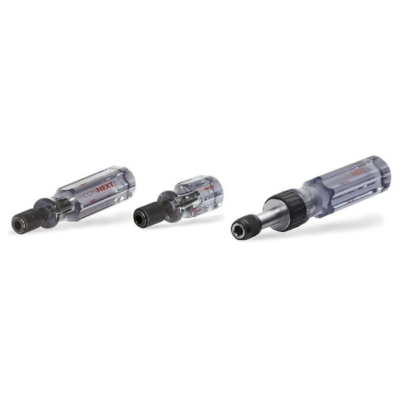 DyGTyX Connext1, Connext2 and Connext3 Quick Change Nut Driver Handle 3 piece set