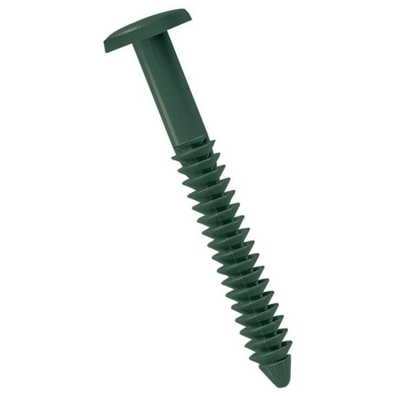 DyGTyX Forest Green 3" Shutter Lok Peg Fasteners 60 Pack Spikes Longer and Stronger