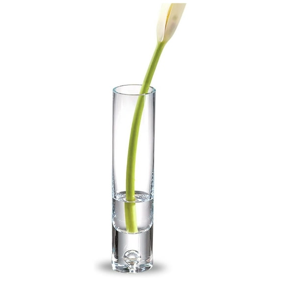 DyGTyX Galaxy Bud Vase - 8.5” Lead- Crystal Glass Table Centerpiece Décor