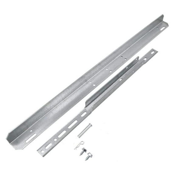 DyGTyX Garage Door Heavy Gauge Reinforcement Support Bar Brace Kit (28" Long Brace + Opener Bracket)