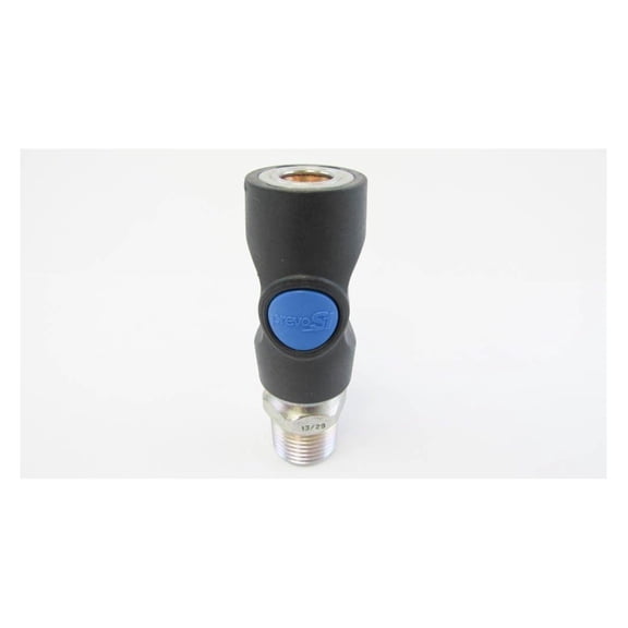 DyGTyX ISI 061253 1/2" Industrial Interchange Male NPT Safety Air Coupler Prevo S1