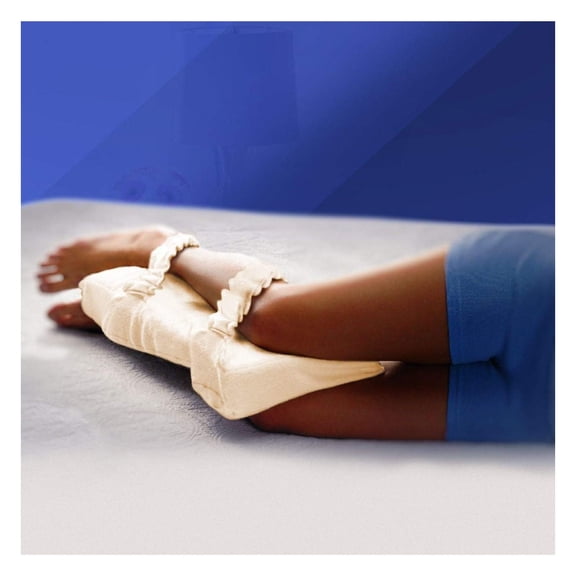 DyGTyX Knee-T Memory Foam Leg Pillow Patented - Best Side Sleeper Pillow for Back Pain Relief, Hip and Sciatica Pain, Side Sleepers - Designed by Doctors