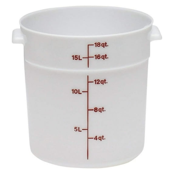 DyGTyX RFS18148 Storage Container, Round, 18-Quart