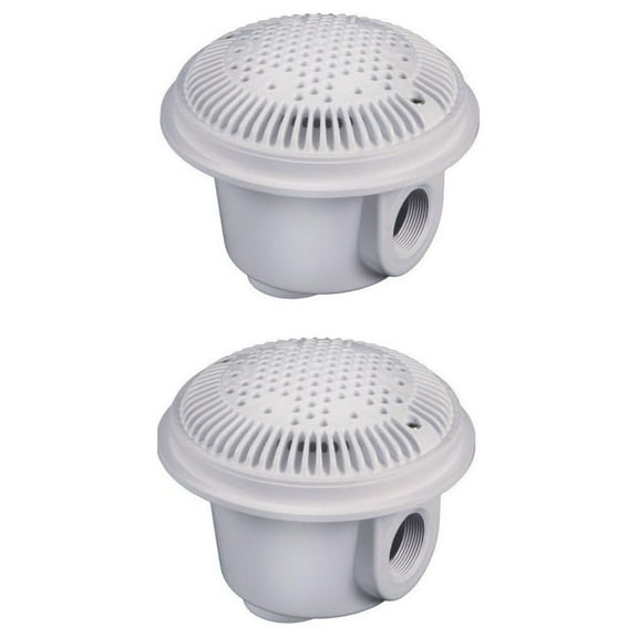 DyGTyX WG1048AVPAK2 Dual Suction Outlet, 1-1/2-Inch, White