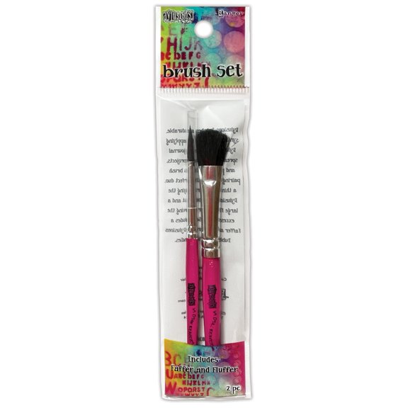 Dyan Reaveley Dylusions Dyamond Brush Set-2/Pkg