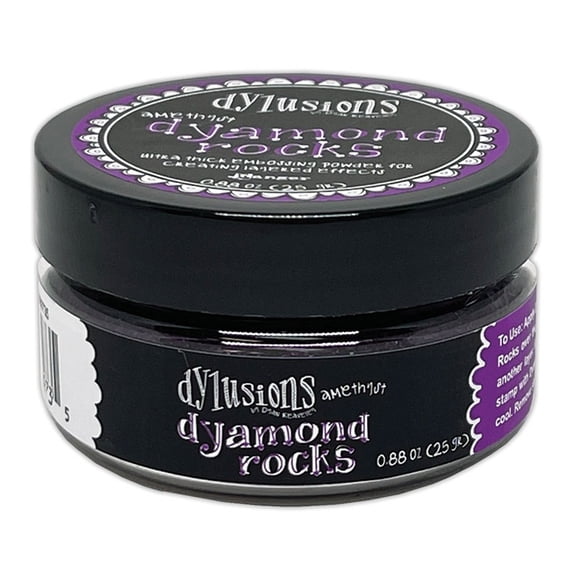 Dyan Reaveley Dylusions Dyamond Rocks-Amethyst