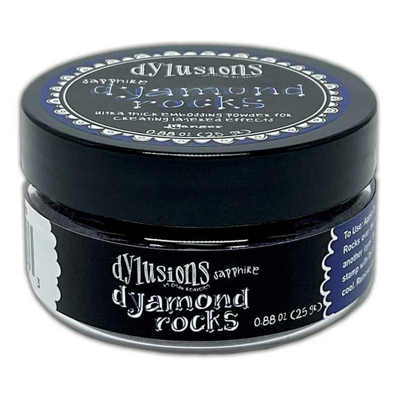 Dyan Reaveley Dylusions Dyamond Rocks-Sapphire
