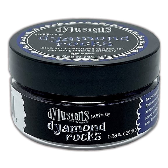 Dyan Reaveley Dylusions Dyamond Rocks-Sapphire