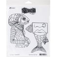 thumbnail image 1 of Dyan Reaveley's Dylusions Cling Stamp Collections 8.5"X7"-Fish Face, 1 of 2