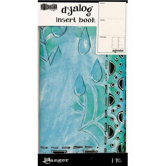 Dyan Reaveley's Dylusions Dyalog Insert Book 4.375"X8.25"-Agenda #2