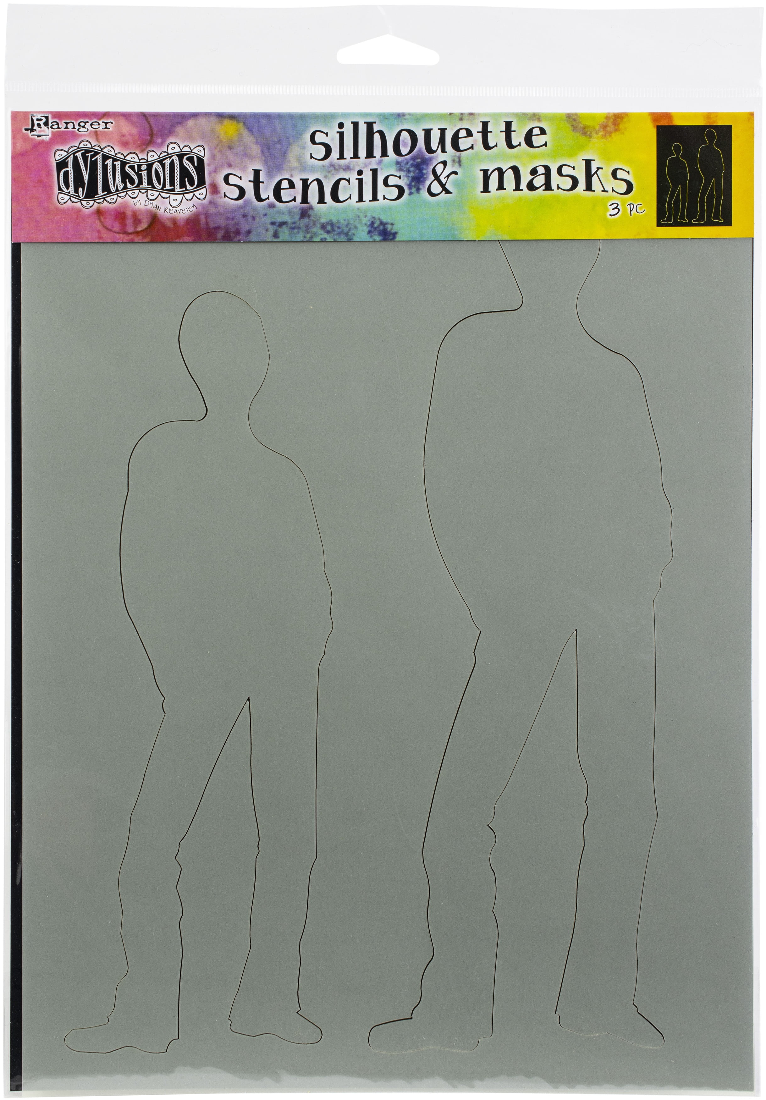 Bloc Acrylique Dylusions Journaling Block Ranger 12,7 X 22,9 Cm – Idéal Tampons Non Montés, Bordures & Alignement Précis Pour Scrap & Art Journal
