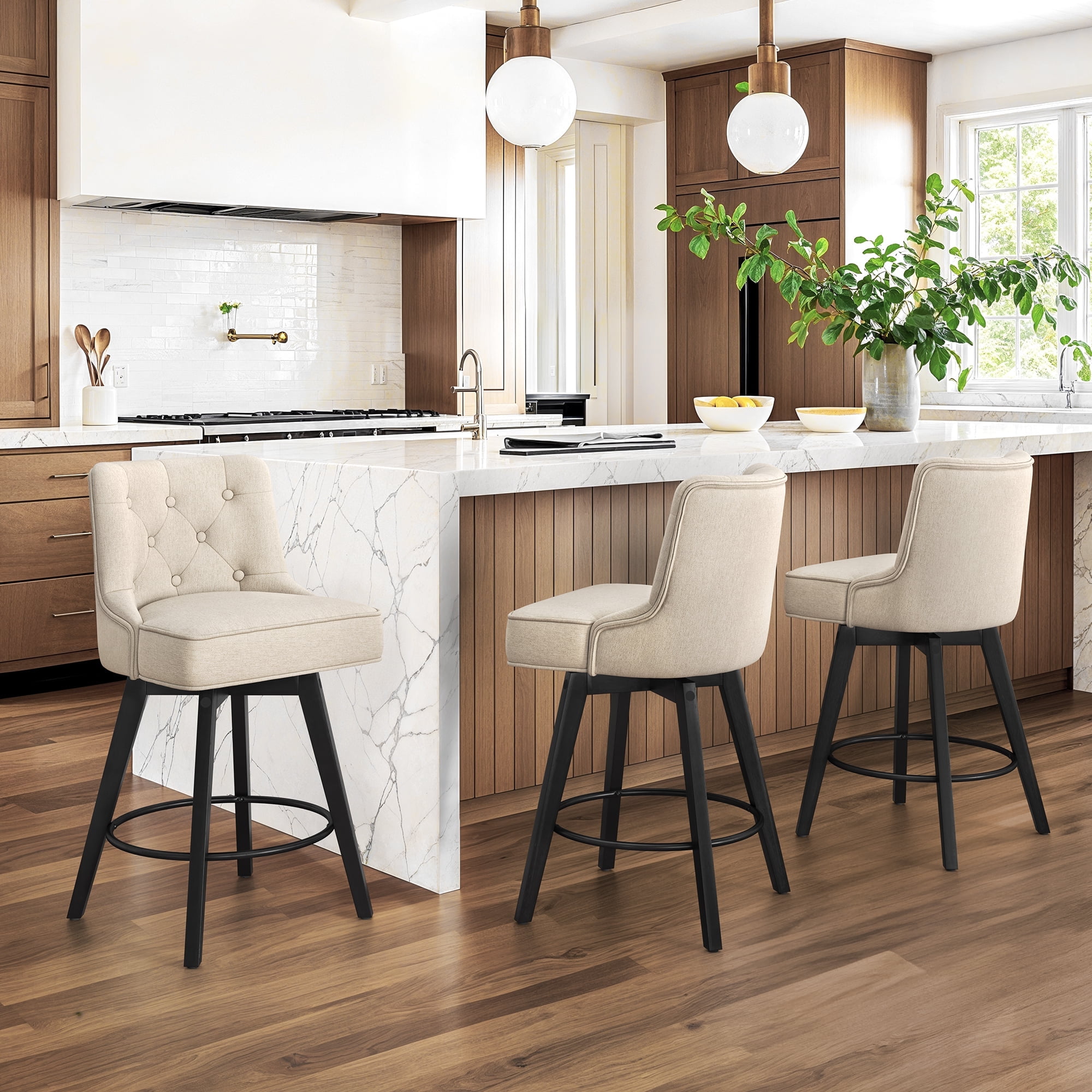 Dycanpo 26H Counter Height Bar Stool Set of with Bahrain Ubuy