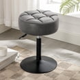 thumbnail image 1 of Dycanpo Adjustable Vanity Stool, 360°Swivel Vanity Chair Stool for Makeup Room, 1 of 8