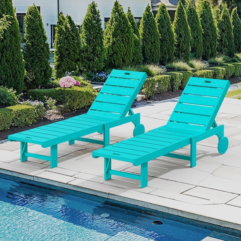 Chaise Lounger- Aruba Blue main image 1