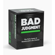 Bad Judgement - Adult Card Game for Friends, Families, Fun Parties, College Students & Board Games Night with Your Group