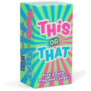 THIS OR THAT Family Card Game with Easy Either/Or Choices | Fun Guessing Game, Ages 6+