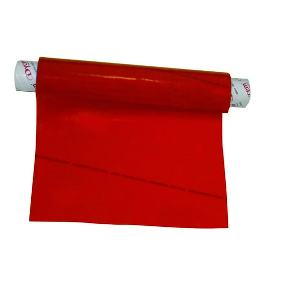 Dycem Non-Slip Material, Roll, 8" x 3-1/4 Foot, Red