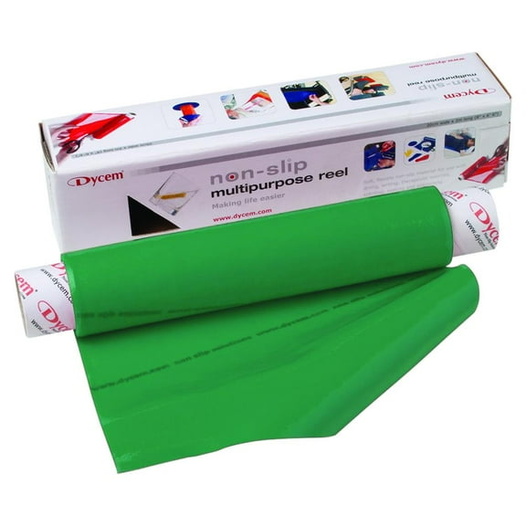 Dycem Non-Slip Material, Roll, 8" x 6-1/2', Forest Green