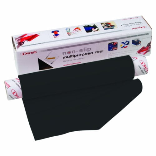 Dycem Non-Slip Material Roll, Black, 8" X 6.5 ft