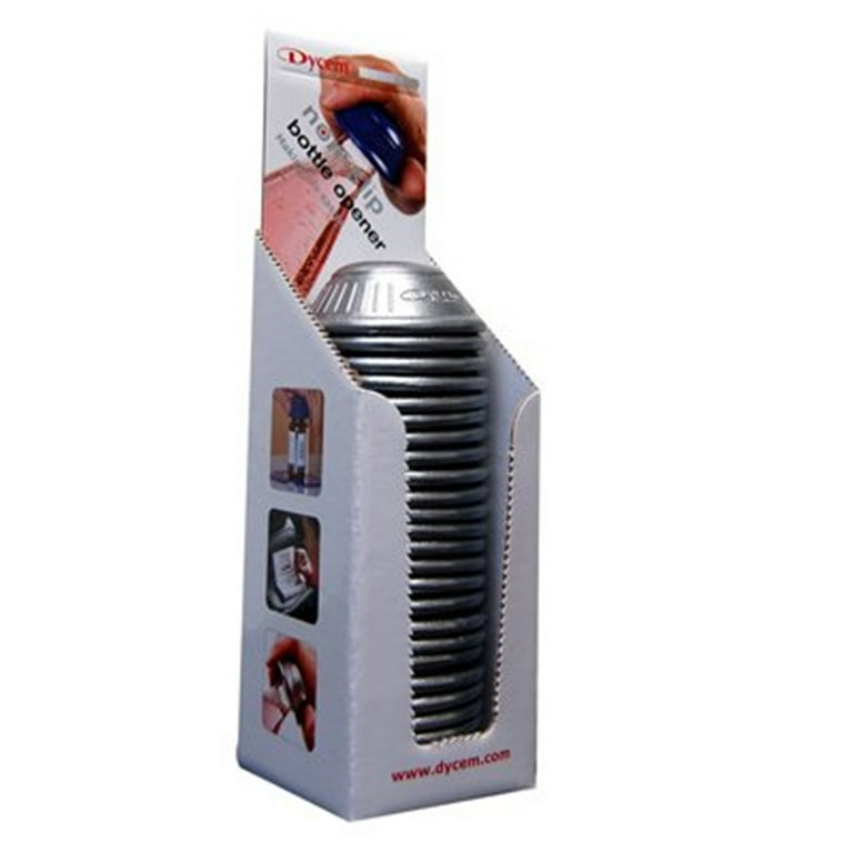 Dycem retail jar opener display, 25/dispenser, silver Dycem retail jar opener display, 25/dispenser, silver