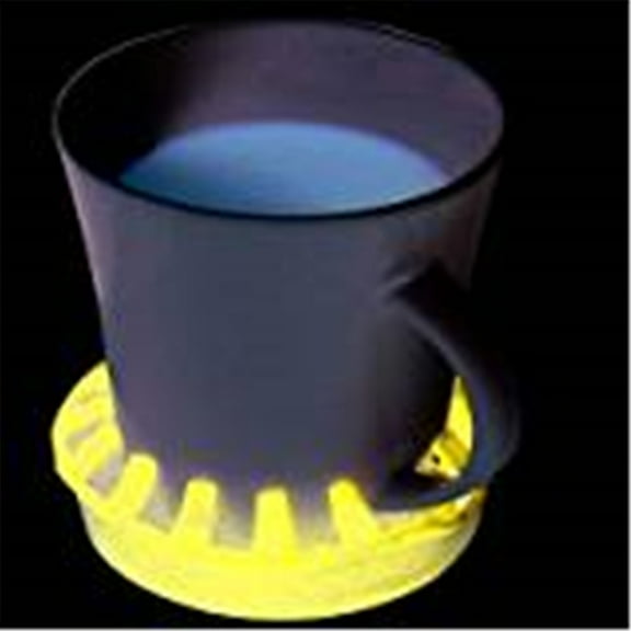 Dycem non-slip molded cup/can/glass holder (3-1/2" diameter), blue
