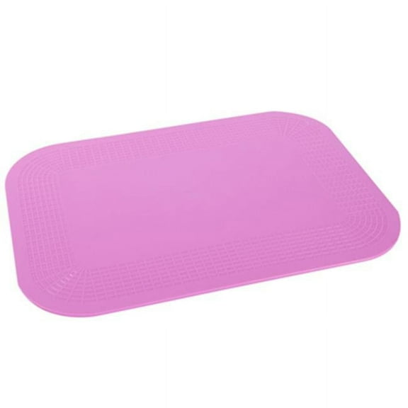 Dycem non-slip rectangular pad, 15" x 18", pink