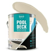 Dyco  POOL DECK , Cream, 1 Gallon