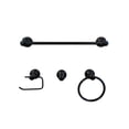 thumbnail image 1 of Dyconn Faucet BLN4SET18-ORB London Series Bathroom Set, Oil Rubbed Bronze, 4 Piece, 1 of 1