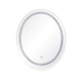 thumbnail image 1 of Dyconn Faucet Edison Crystall Oval Backlit Vanity Bathroom LED Mirror, 30"w x 36"h, 1 of 4