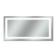 thumbnail image 1 of Dyconn Faucet Edison Tri-Color Horizontal/Vertical Wall Mounted Backlit LED Bathroom Vanity Mirror with Touch ON/OFF & Anti-Fog Function (72" W X 38" H), 1 of 6