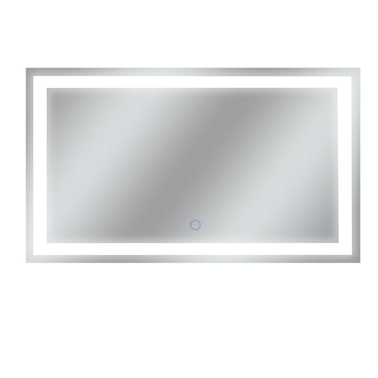Edison Tri-Color 30 in. x 36 in. Single LED Wall Mounted Backlit LED Bathroom Mirror Edison Tri-Color 30 in. x 36 in. Single LED Wall Mounted Backlit LED Bathroom Mirror