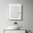 thumbnail image 1 of Dyconn Faucet Edison Tri-color LED Single Door Cabinet Mirror with Touch On/Off Dimmer and FogFree 24W x 30H, 1 of 5