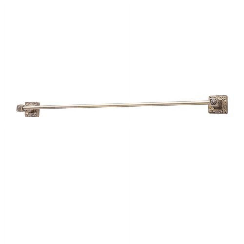 Antique Brass 26'' Wall Mounted Towel Bar