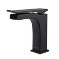 thumbnail image 1 of Dyconn Faucet VS1H28A-BLK Beck Single-Handle Waterfall Vessel Bathroom Faucet, Black, 1 of 9