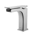 thumbnail image 1 of Dyconn Faucet VS1H28A-BN Conway Single-Handle Waterfall Vessel Bathroom Faucet, Brushed Nickel, 1 of 7