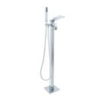 thumbnail image 1 of Dyconn Faucet Victoria Double Handle Floor Mounted Freestanding Tub Filler with Hand Shower, 1 of 2