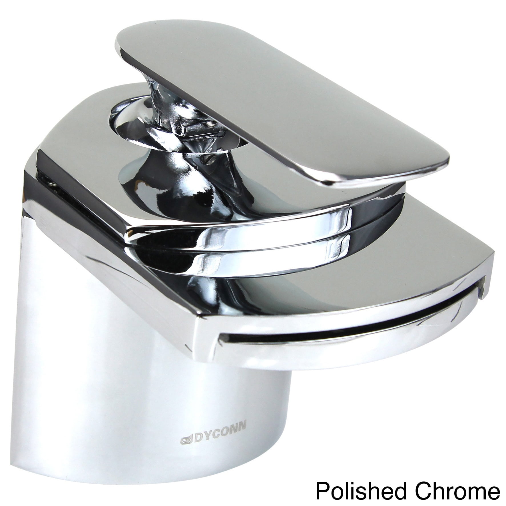Elegant Waterfall Bathroom Faucet in Polished Chrome