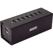 Dyconn Power Hub SuperSpeed 9-Port 2-5A Charging Only Industrial Grade USB 3.0 Hub HUBC7B - Black