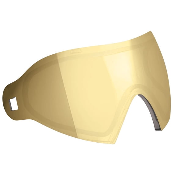Dye I4 Replacement Thermal Lense For Paintball Mask - DyeTanium Smoke / Gold