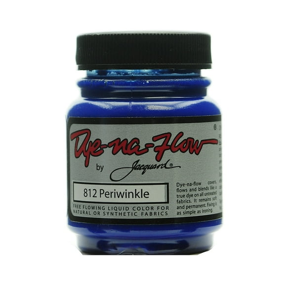 Dye-Na-Flow Fabric Colors periwinkle, 2 1/4 oz., 812 (pack of 4)