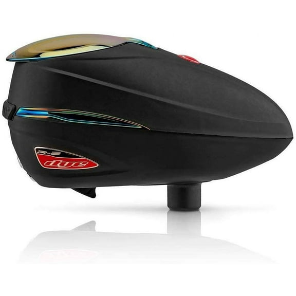 Dye R2 Electronic Paintball Loader Hopper Black Fire