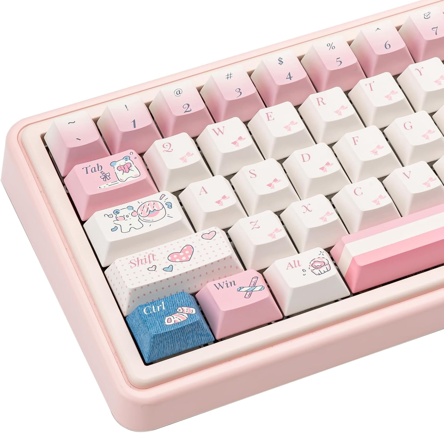 Dye-Sub PBT Keycaps, Cherry Profile Custom Keycaps, 150 Full Keys with ...