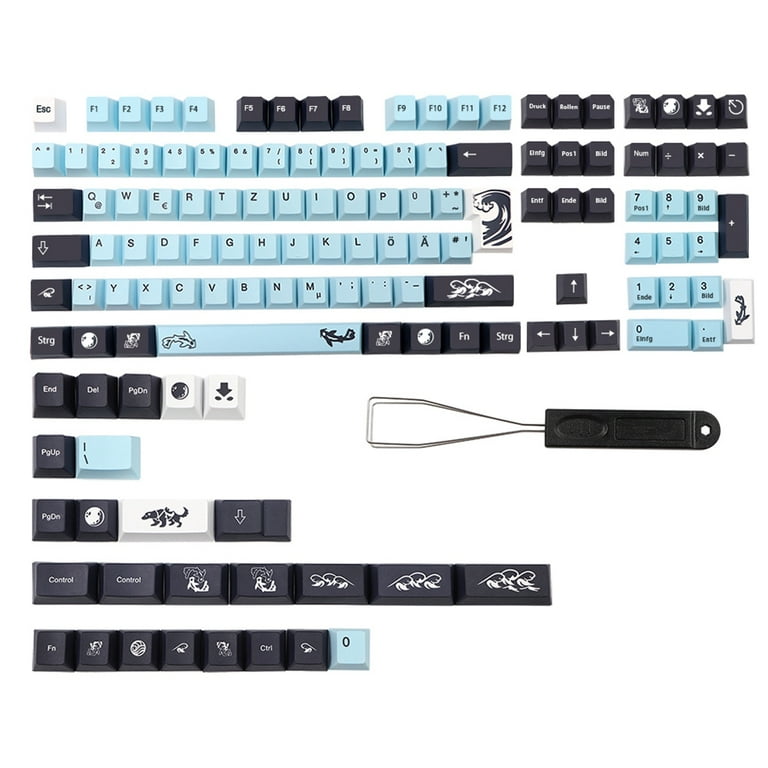 Cherry Profile Keycap Set, Keyboard Keycaps German