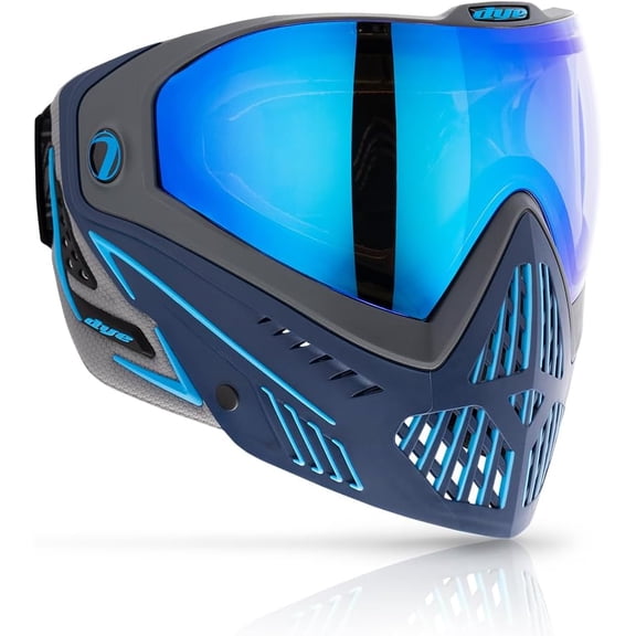 Dye i5 Paintball Goggle – Anti-Fog Thermal Lens, GSR Pro Strap, Compression-Formed Ears – Pro-Level Face Protection