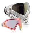 thumbnail image 1 of Dye i5 Paintball Goggle White/Gold with Bronze Fire Lens, 1 of 5