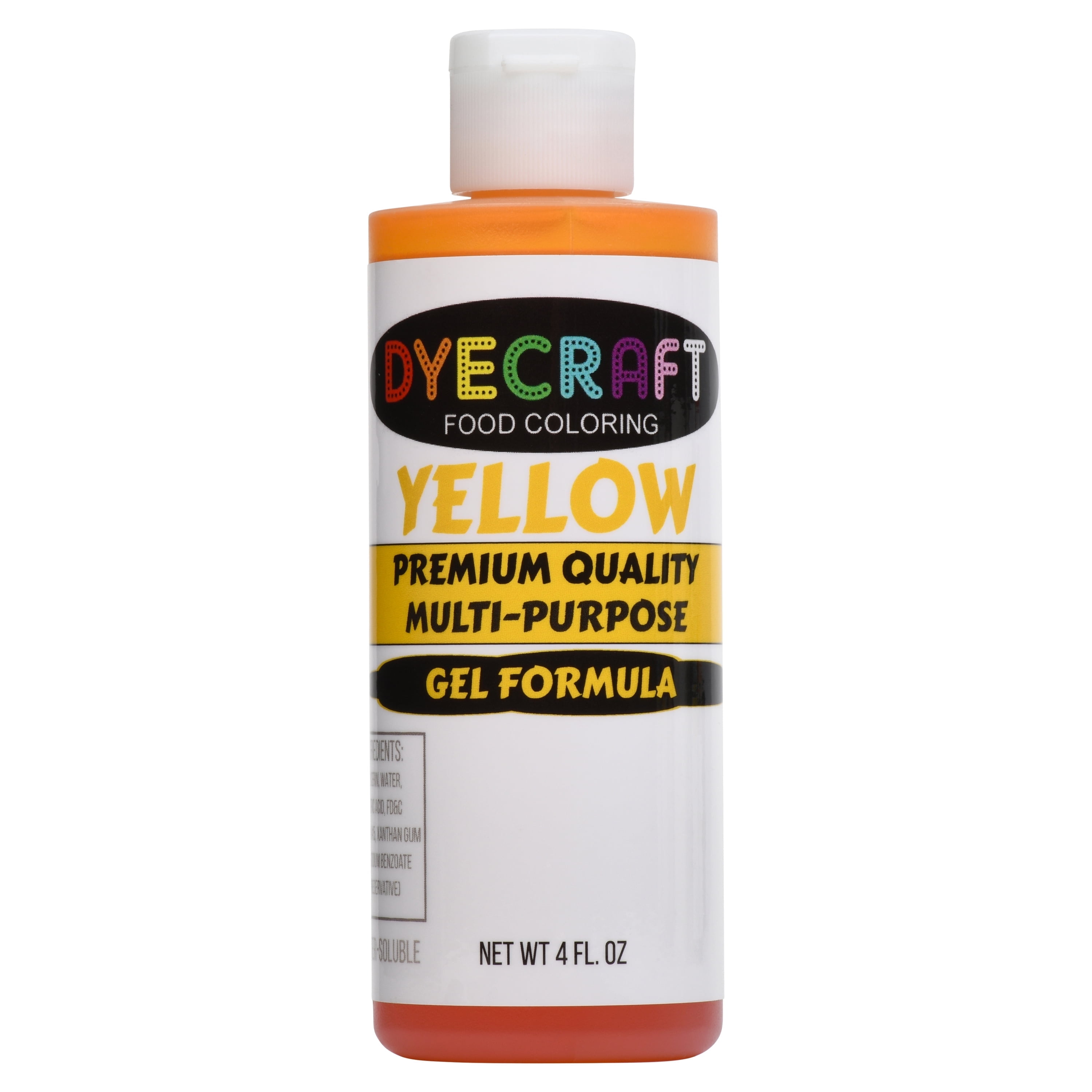 DyeCraft Yellow Gel Food Coloring