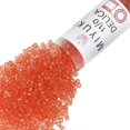 thumbnail image 1 of Miyuki Delica Seed Beads – Size 11/0 (1.6 mm), DB1302, Dyed Transp. Lt. Peach 7.2g, Approx. 1440 Beads, 1 of 7