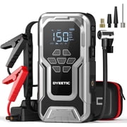 Dyeetic Jump Starter with Air Compressor, 6000A Peak Portable Car Battery Jump Starter, 150PSI Tire Inflator